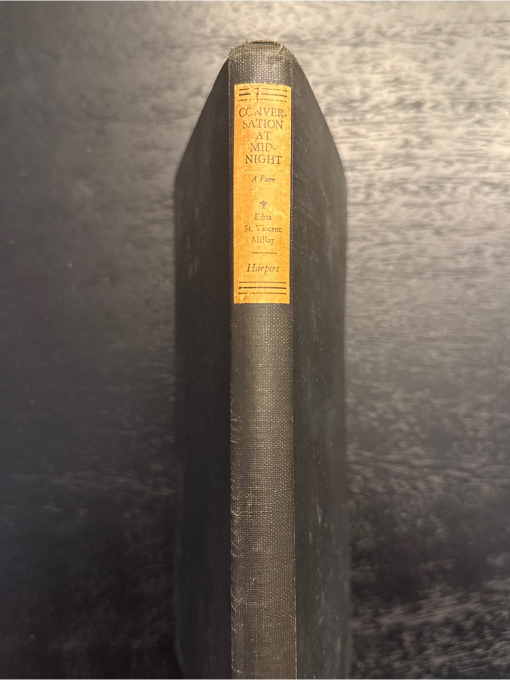 Conversation at Midnight by Edna St. Vincent Millay- VINTAGE